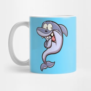 Scared Shark Mug